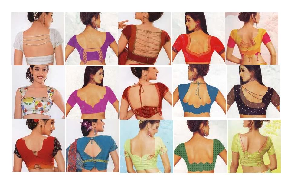 blouse back neck designs catalogue