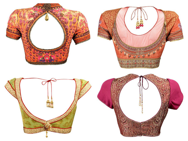 Knotsaree Blouse design Saree Front saree Front blouse saree new Blouse Design: Blouses.  Knot