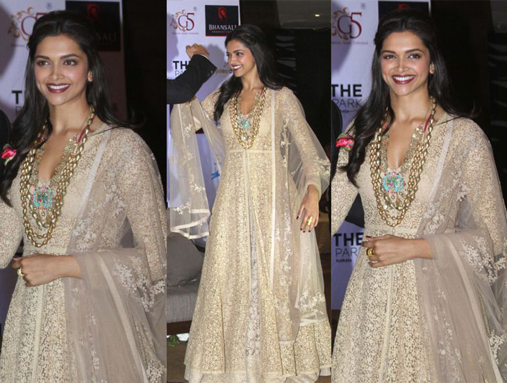 Image result for deepika padukone in diwali outfit