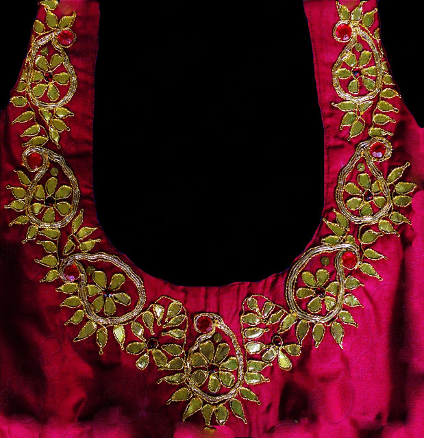 design  design blouse work blouse embroidery embroidery gota