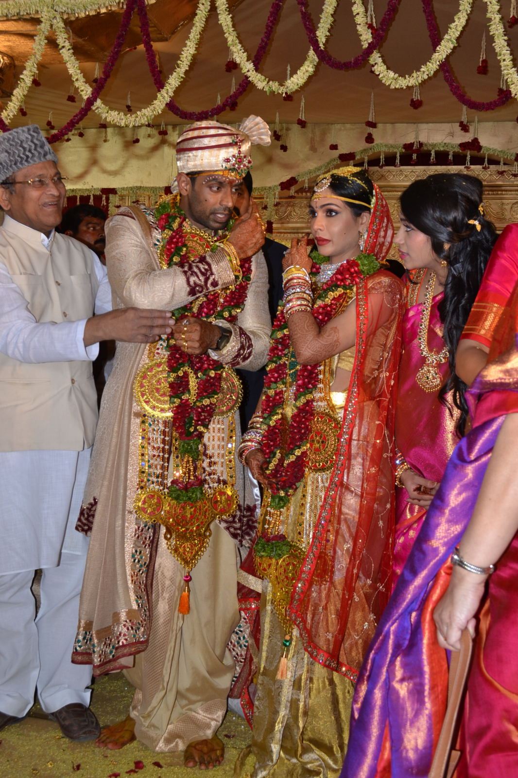 Sabitha Indra Reddy Son Marriage Photos