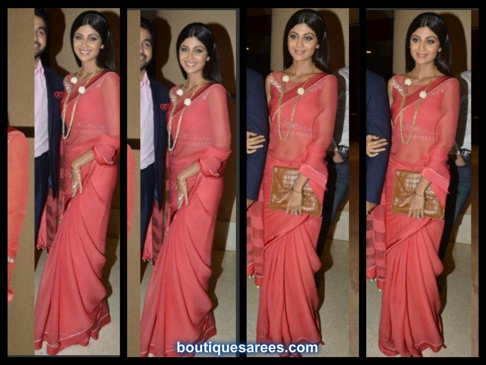 shilpa shetty in tarun thahiliani sari