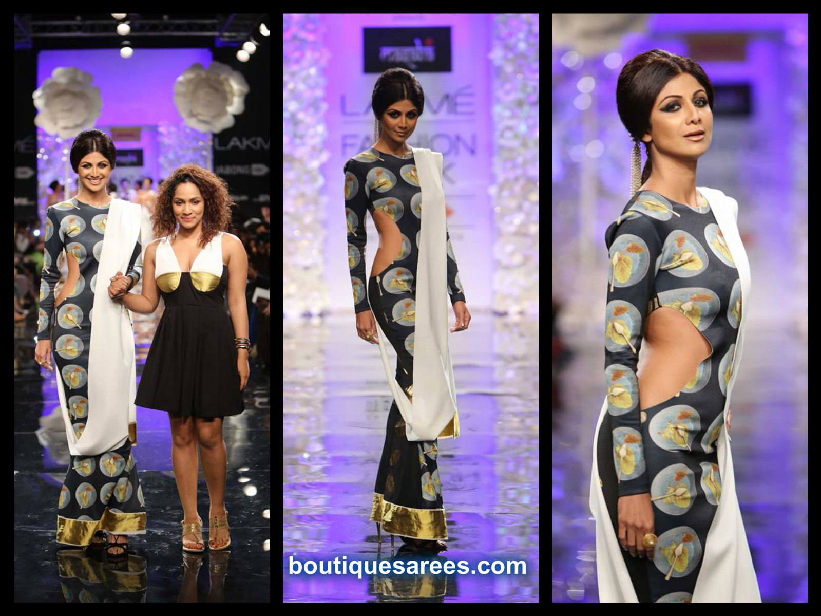 shilpa shetty in masaba gupta saree