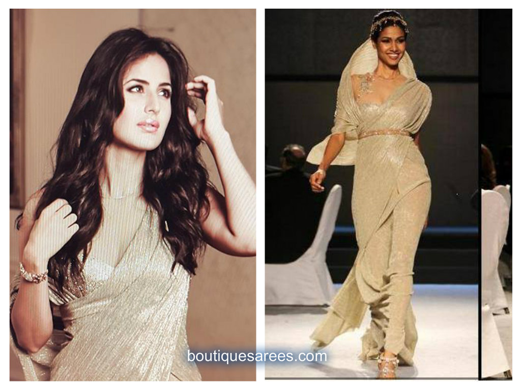 Katrina Kaif in Tarun Tahiliani saree