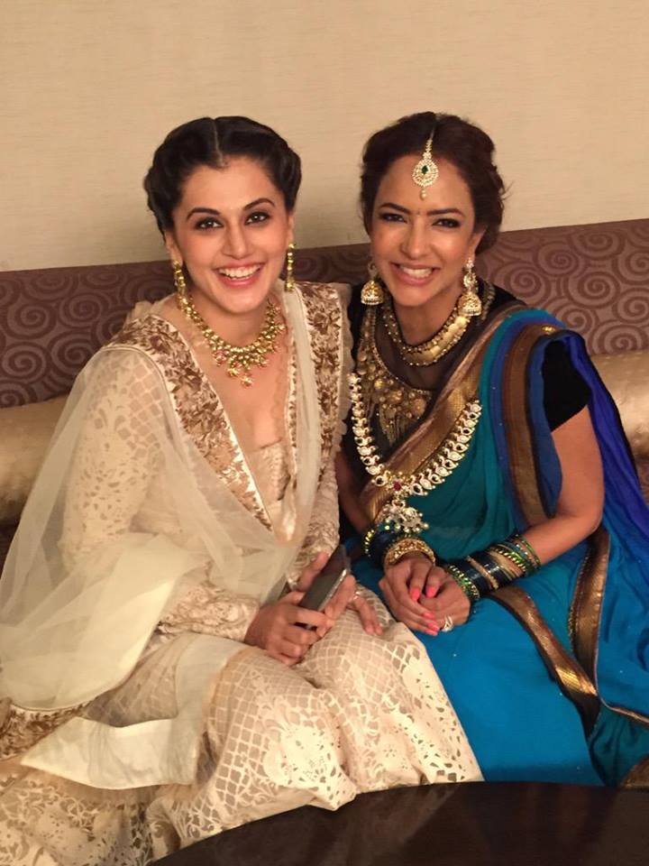 With Taapsee Pannu