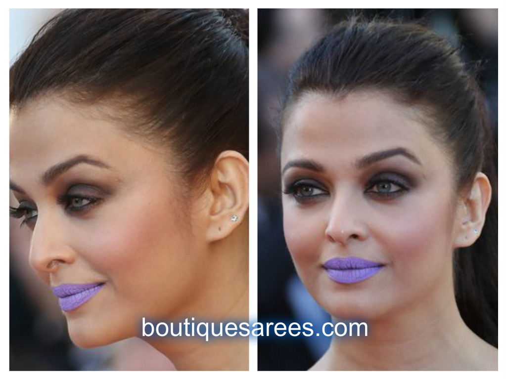 aish in blue lips 2