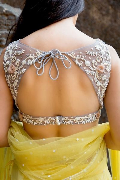 Blouse Back Neck Designs – Boutiquesarees.com