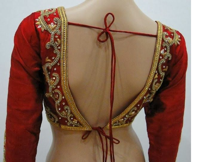 hand work blouse