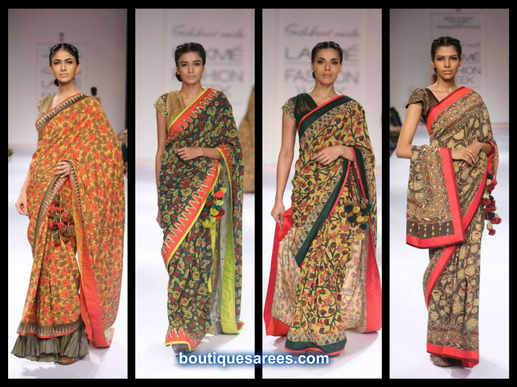 Sashikant Naidu Kalamkari Sarees – Boutiquesarees.com