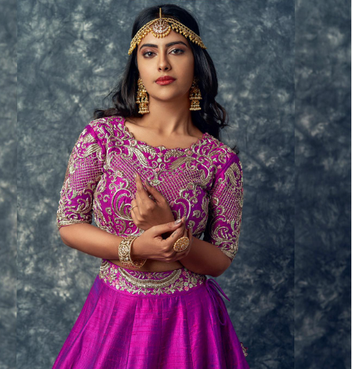 bridesofhyderabad #bridesofindia #bridallehengas #bridesofvijayawada #bride  #receptionlehengas #receptiondress #… | Lehenga gown, Gowns dresses, Half  saree designs